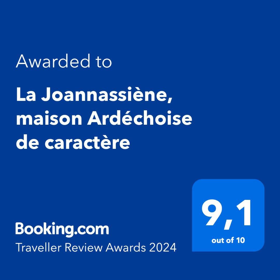 La Joannassiene, Maison Ardechoise De Caractere Εξωτερικό φωτογραφία